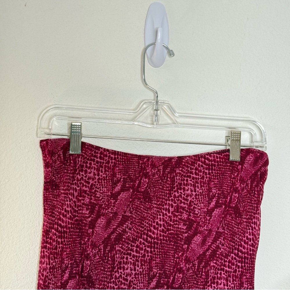 Karen Kane Burgandy Maxi Pencil Skirt (M) With Matching Sleeveless Top (L) - Picture 7 of 13